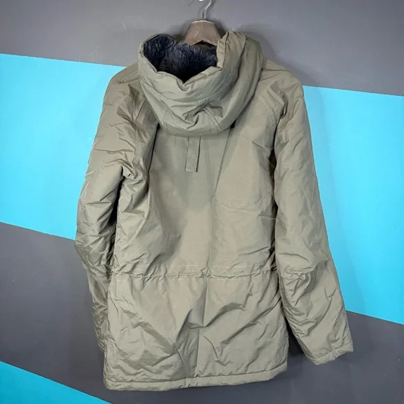 Carhartt Olive Green Hooded Puffer Coat - Picture 6 of 16